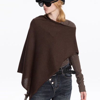 LYUOCHENG_Asymmetrical_Wool_Blend_Draped_Cape_Top_MISSTT