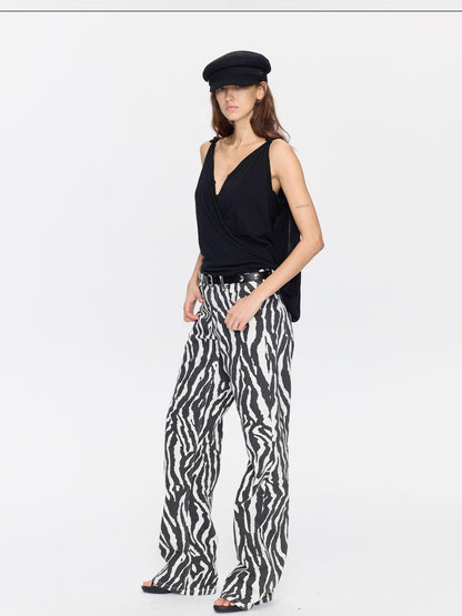 LYUOCHENG Backless Cross Cape V-neck Strappy Loose Breathable Women&