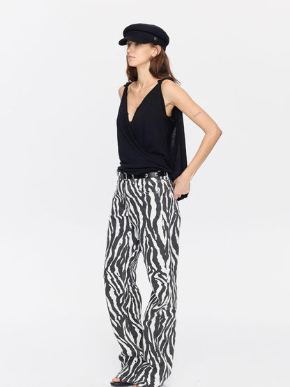 LYUOCHENG Backless Cross Cape V-neck Strappy Loose Breathable Women&