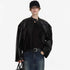 LYUOCHENG_Black_Loose_Cropped_Round_Neck_Zipper_Street_Style_Women&
