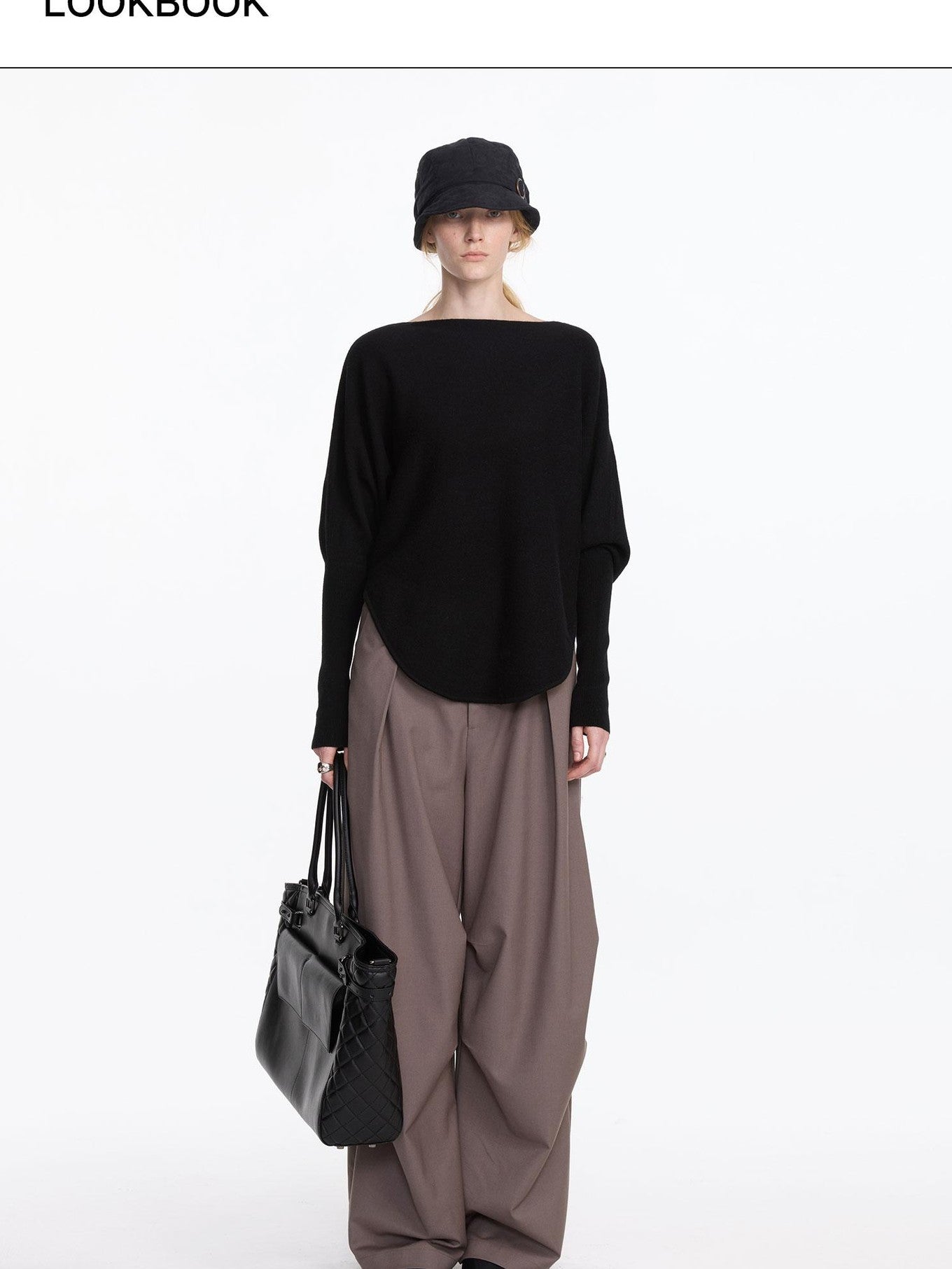 LYUOCHENG Black One Shoulder Long Sleeve Women&