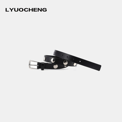 LYUOCHENG_Black_Round_Stud_Pin_Buckle_Women&