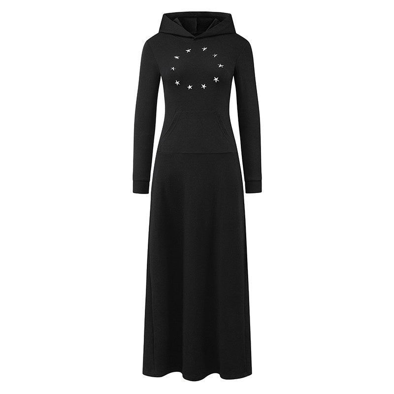 LYUOCHENG_Black_Sequin_Star_Stud_Aline_Women&