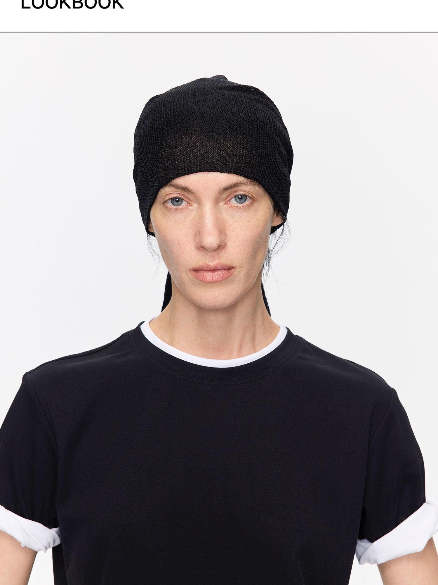 LYUOCHENG Black Solid Rectangular Lyocell Linen Casual Women&