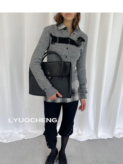 LYUOCHENG Black Vintage Stretch Pocket 3d Low Waist Women&