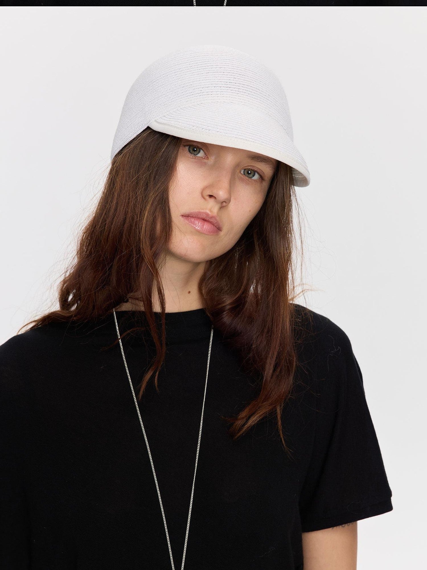 LYUOCHENG Braided Straw Adjustable Soft Brim Equestrian Women&