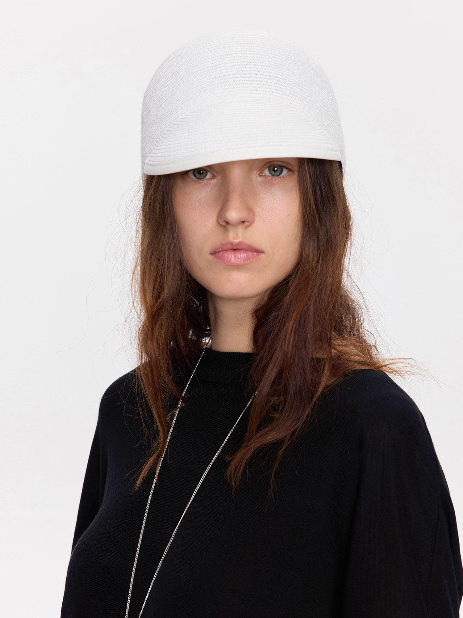 LYUOCHENG Braided Straw Adjustable Soft Brim Equestrian Women&