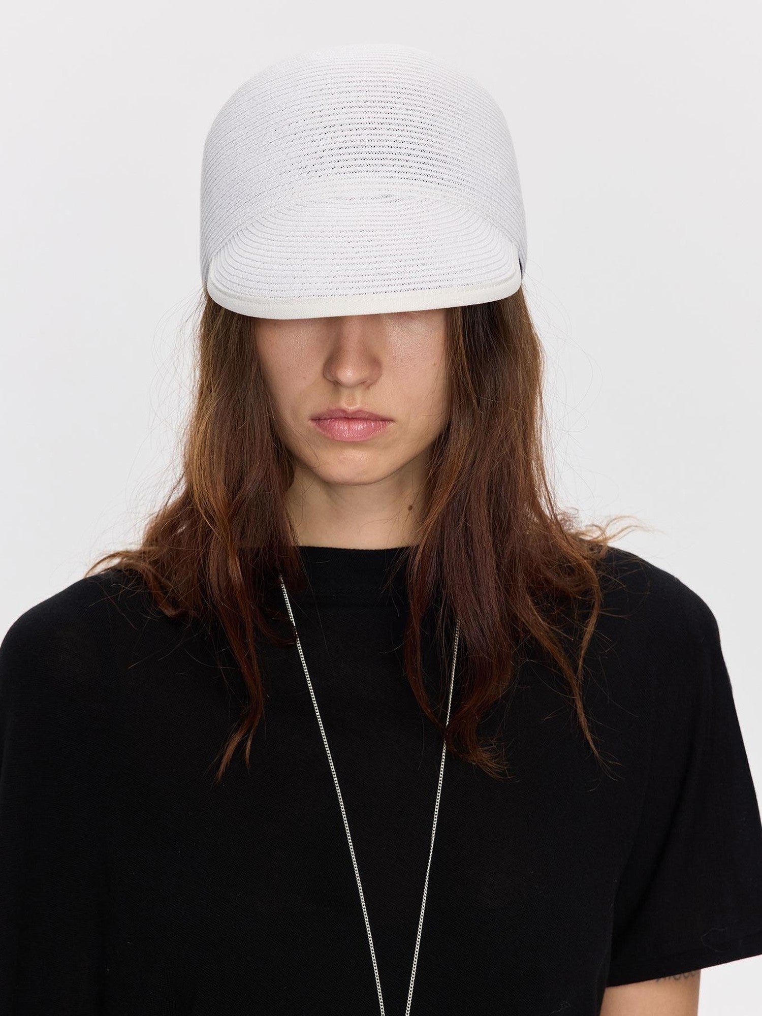 LYUOCHENG Braided Straw Adjustable Soft Brim Equestrian Women&