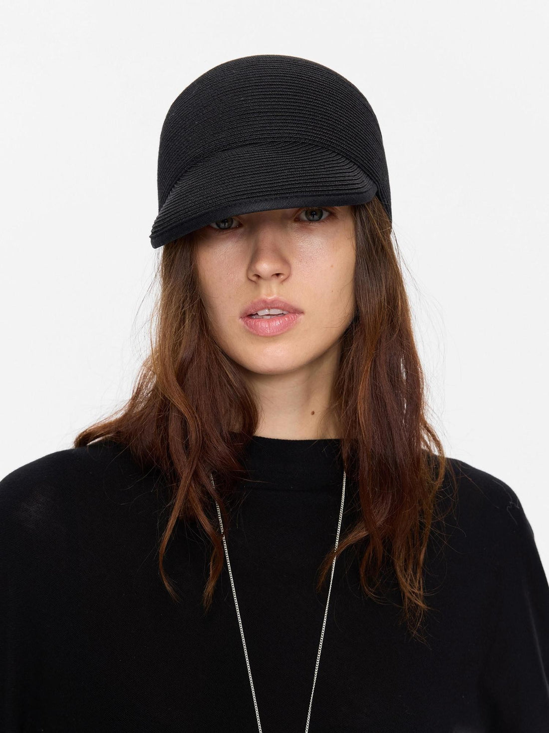 LYUOCHENG Braided Straw Adjustable Soft Brim Equestrian Women&