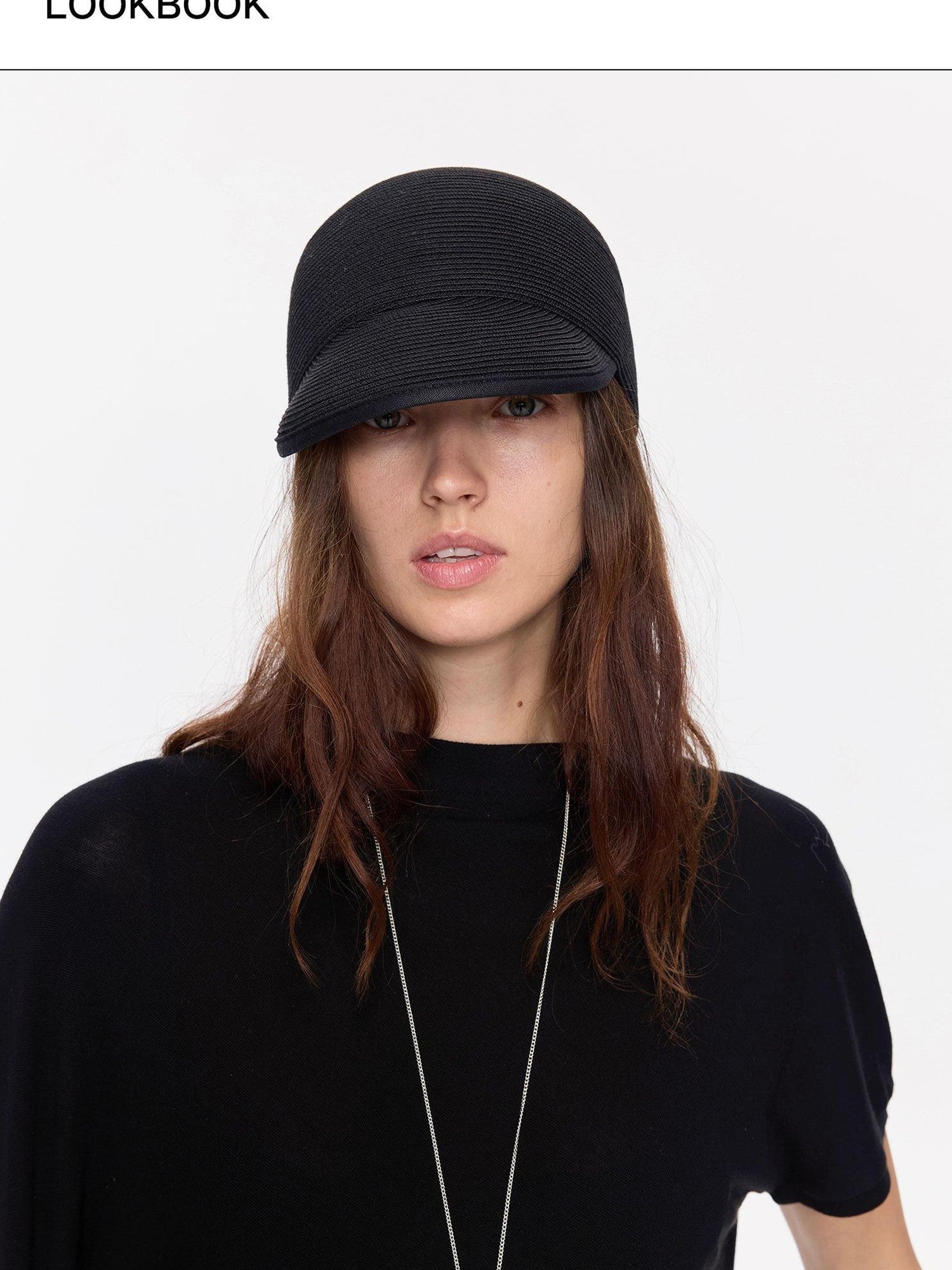 LYUOCHENG Braided Straw Adjustable Soft Brim Equestrian Women&