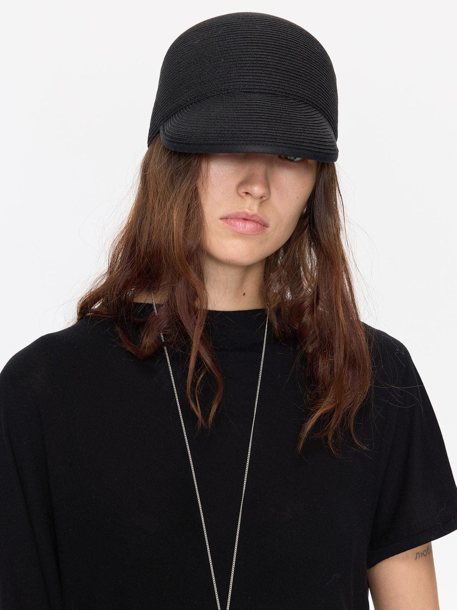 LYUOCHENG Braided Straw Adjustable Soft Brim Equestrian Women&