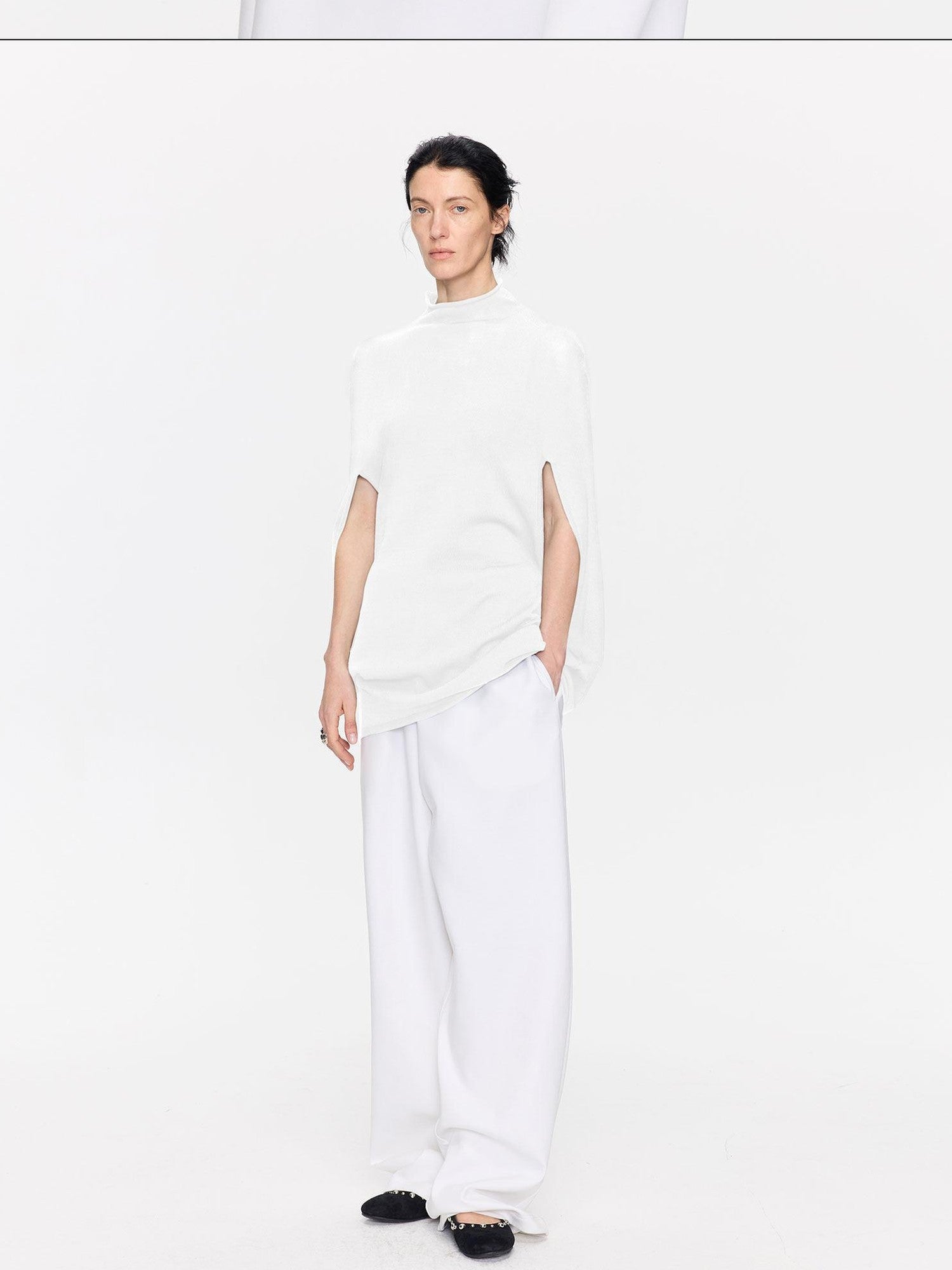 LYUOCHENG Casual Knitted Cocoon Hooded Women&