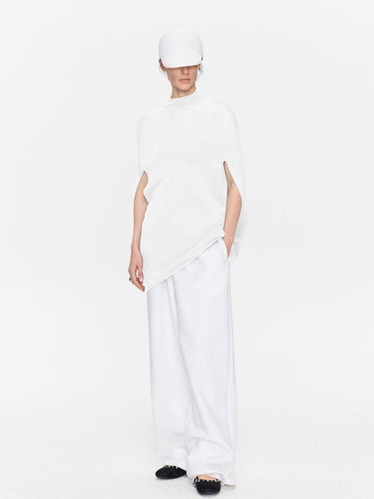LYUOCHENG Casual Knitted Cocoon Hooded Women&