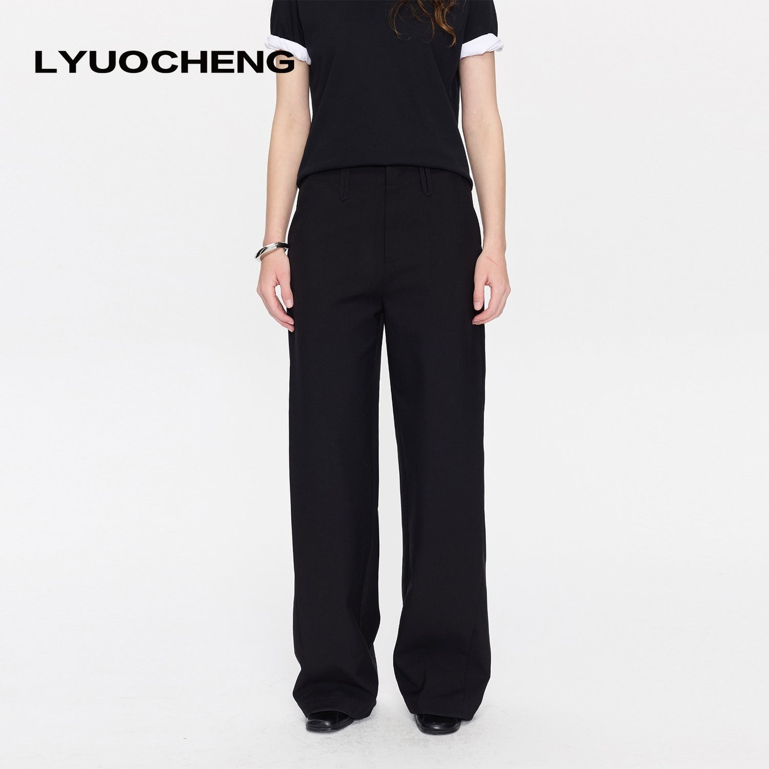 LYUOCHENG_Casual_Pleated_High_Waist_Women&