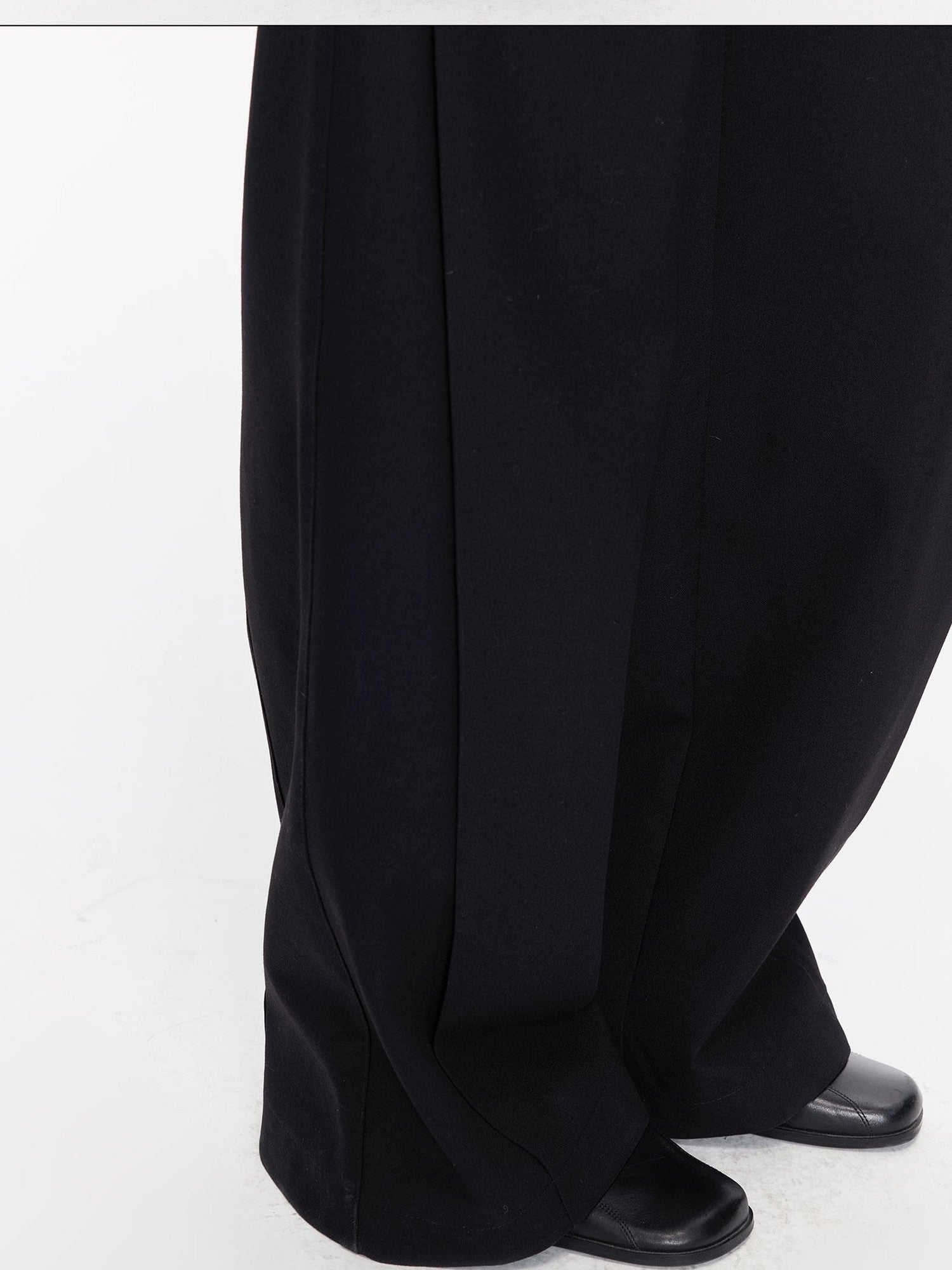 LYUOCHENG Casual Pleated High Waist Women&