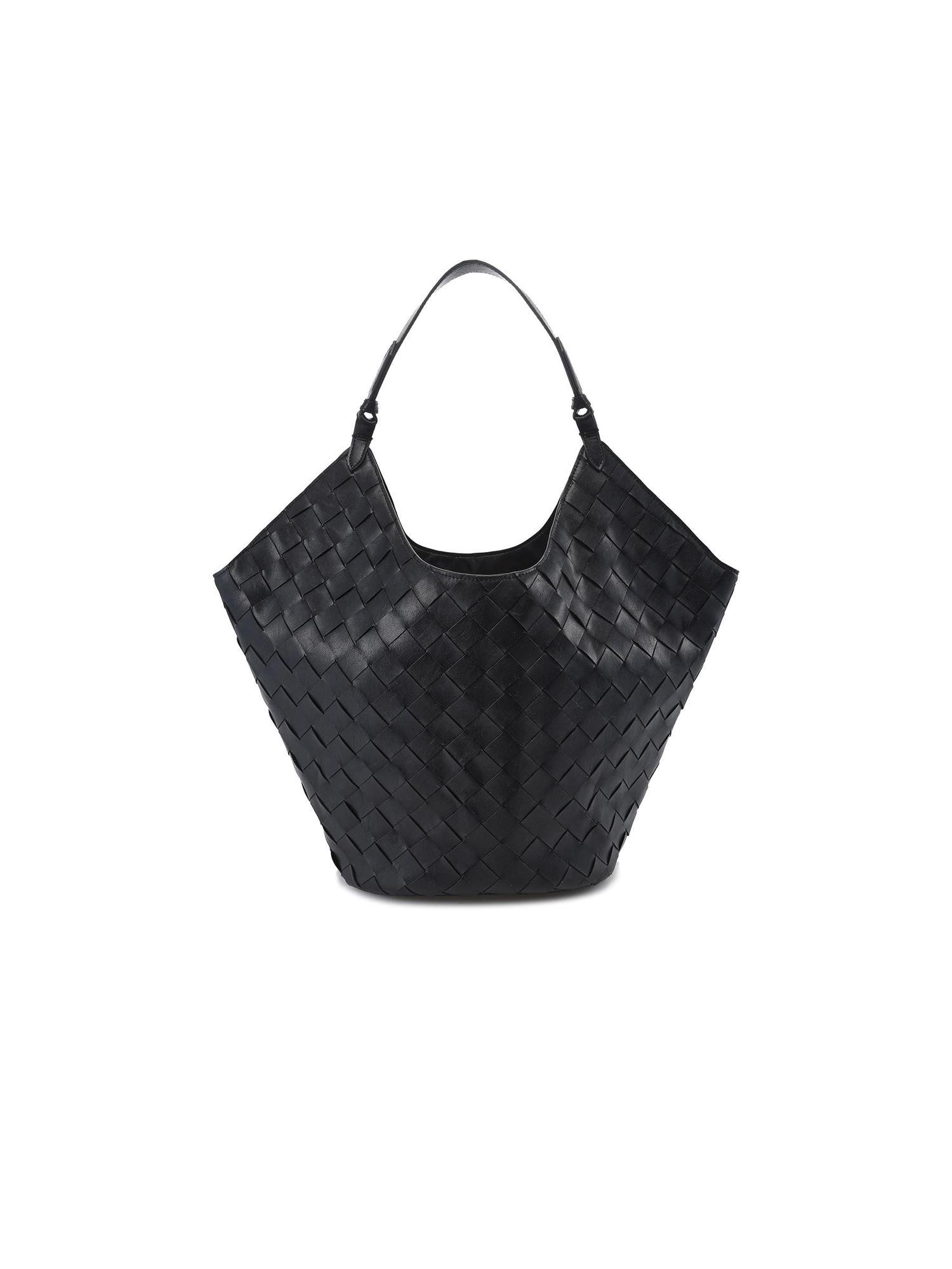 LYUOCHENG Casual Woven Strap Card Pocket Women&