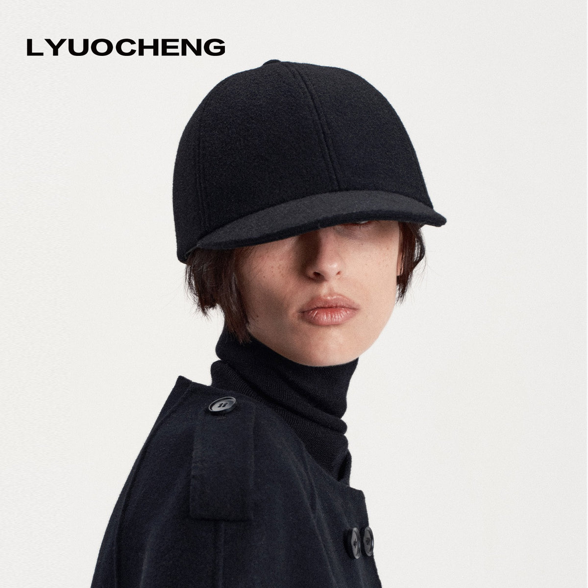 LYUOCHENG_Classic_Wide_Brim_Round_Crown_Equestrian_Women&