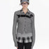 LYUOCHENG_Dachshund_Jacquard_Knit_Cardigan_V-neck_T-shirt_Long_Sleeve_MISSTT