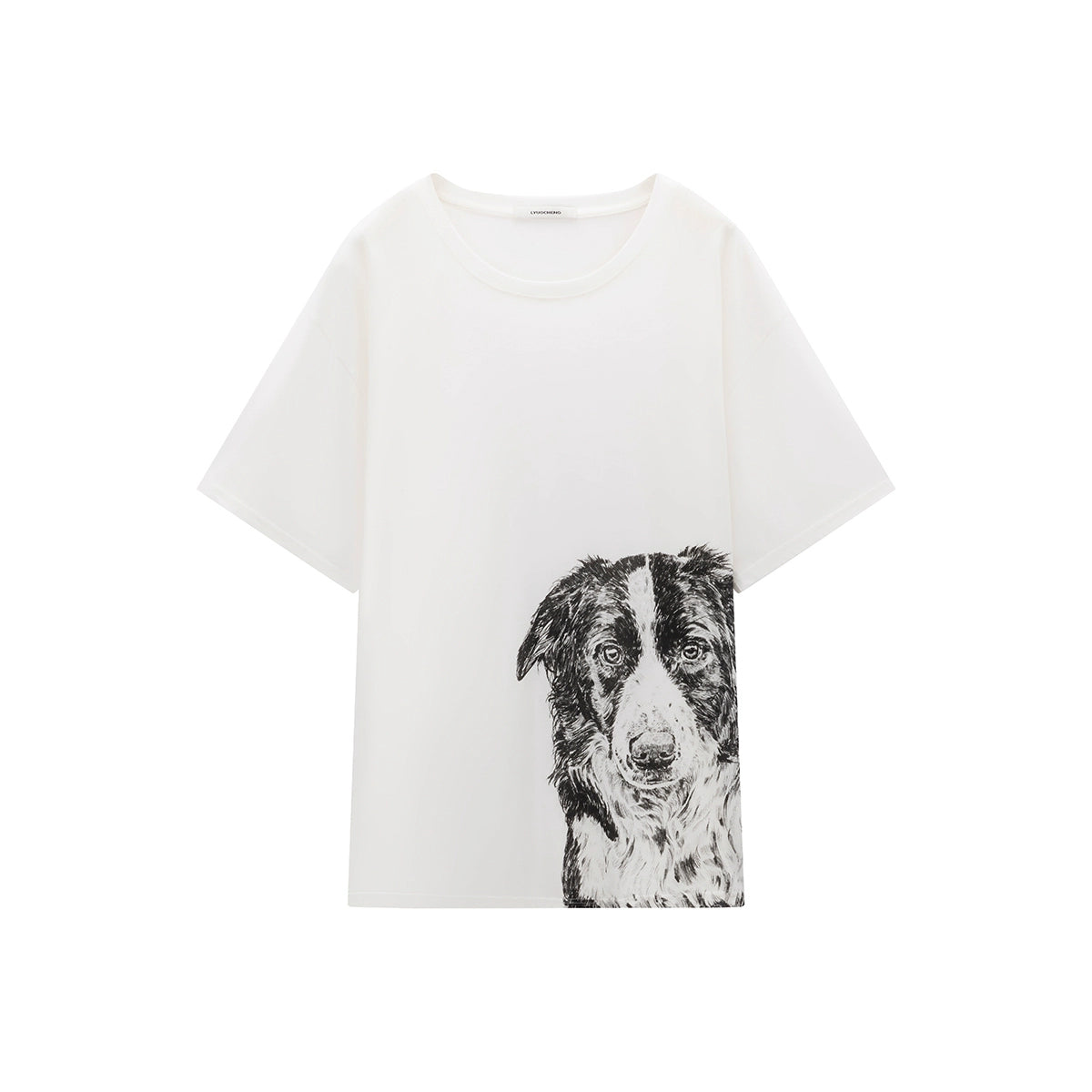 LYUOCHENG_Dog_Print_Loose_Fit_T-Shirt_MISSTT