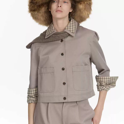 LYUOCHENG_Double_Collar_Checkered_Jacket_With_Wide_Leg_Trousers_Set_MISSTT