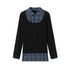 LYUOCHENG_Early_Autumn_Checkerboard_Pattern_Two_Tone_Knit_Polo_MISSTT