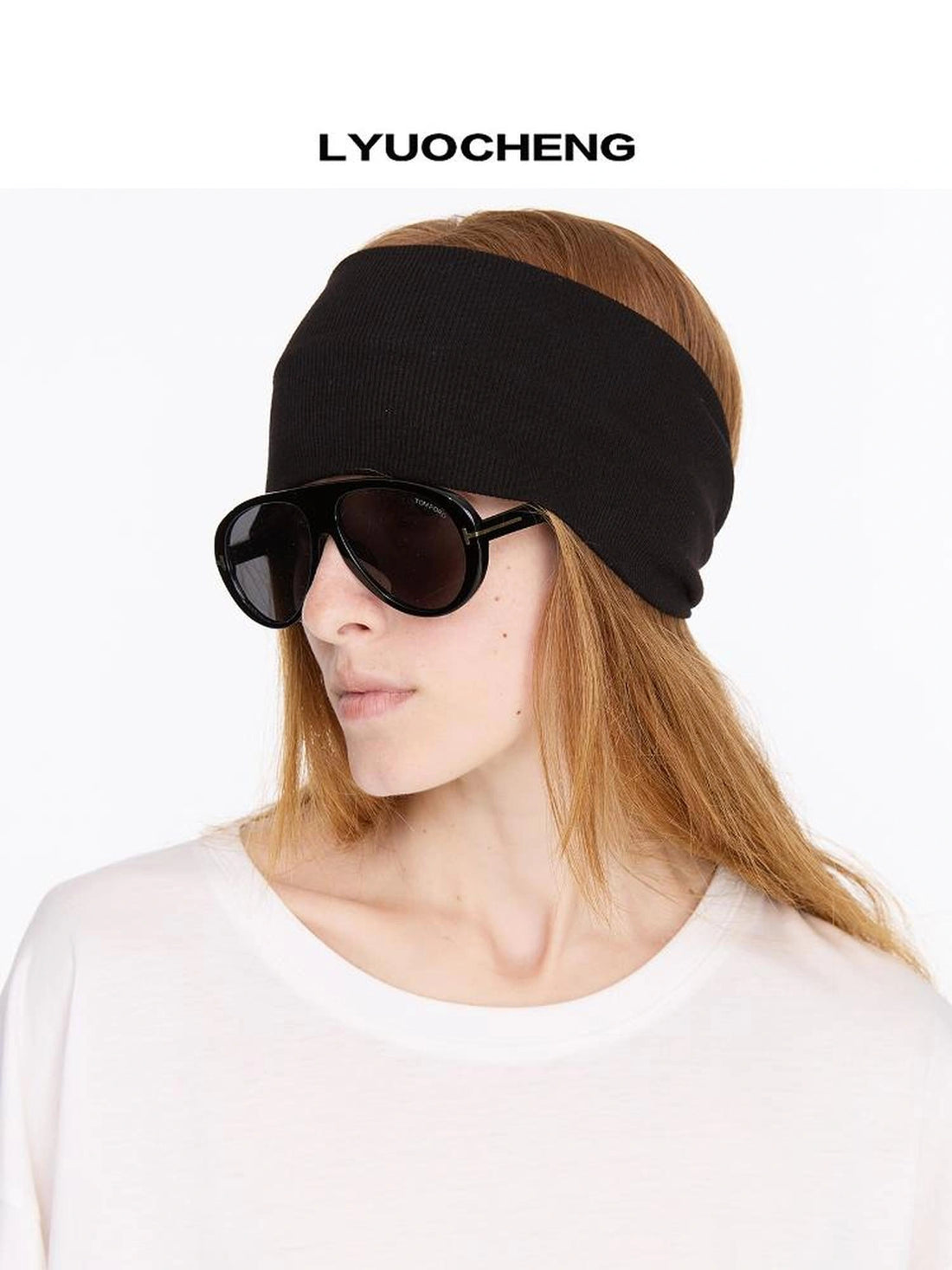 LYUOCHENG Elastic Wide Headband For Spring And Summer