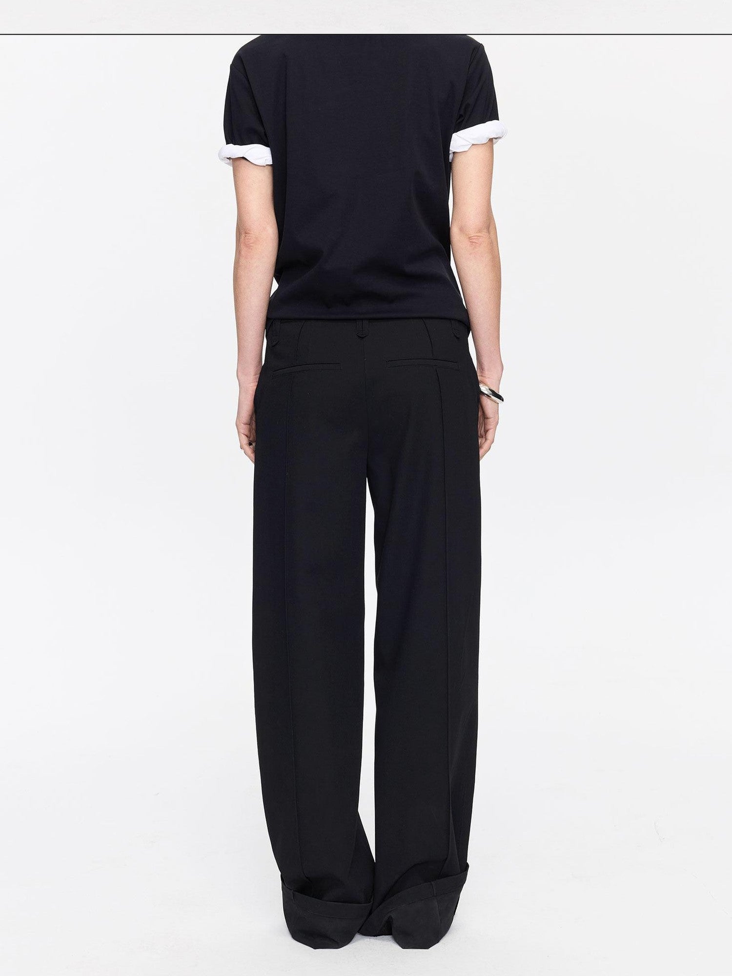 LYUOCHENG Extra Long Straight Pencil Low Rise Women&
