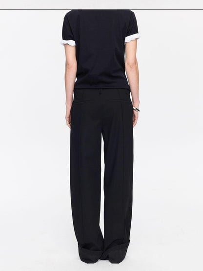 LYUOCHENG Extra Long Straight Pencil Low Rise Women&