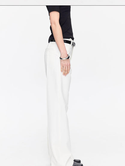 LYUOCHENG Extra Long Straight Pencil Low Rise Women&