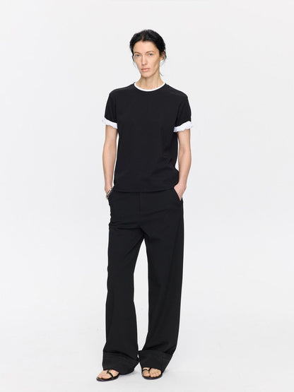 LYUOCHENG Extra Long Straight Pencil Low Rise Women&