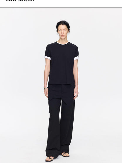 LYUOCHENG Extra Long Straight Pencil Low Rise Women&
