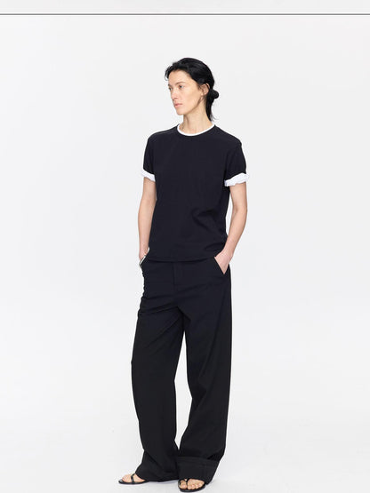 LYUOCHENG Extra Long Straight Pencil Low Rise Women&