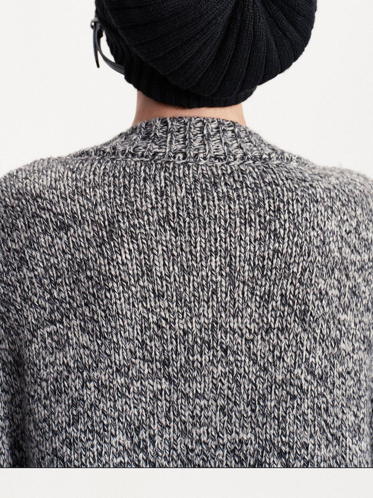 LYUOCHENG Foldable Solid Color Knit Warm Women&