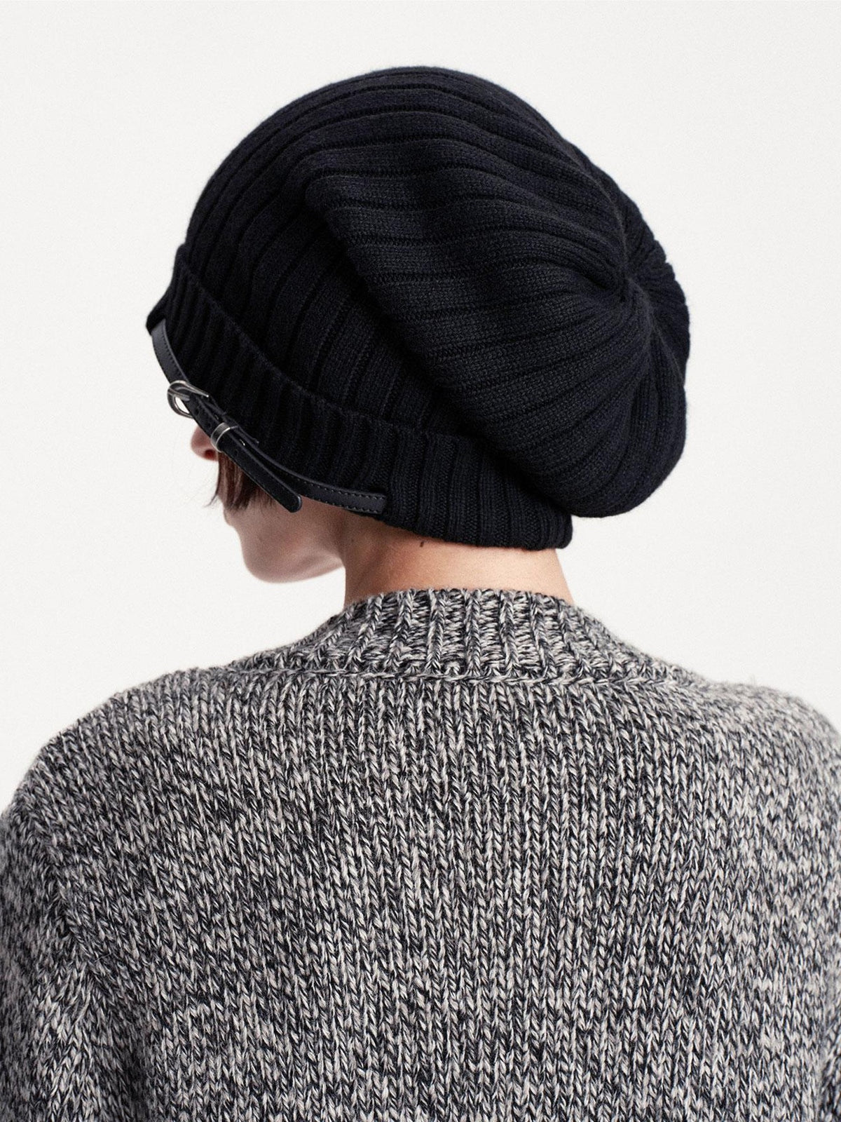 LYUOCHENG Foldable Solid Color Knit Warm Women&