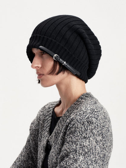 LYUOCHENG Foldable Solid Color Knit Warm Women&