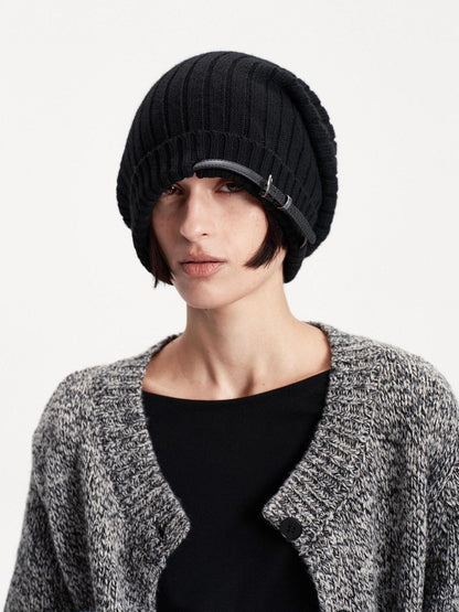 LYUOCHENG Foldable Solid Color Knit Warm Women&