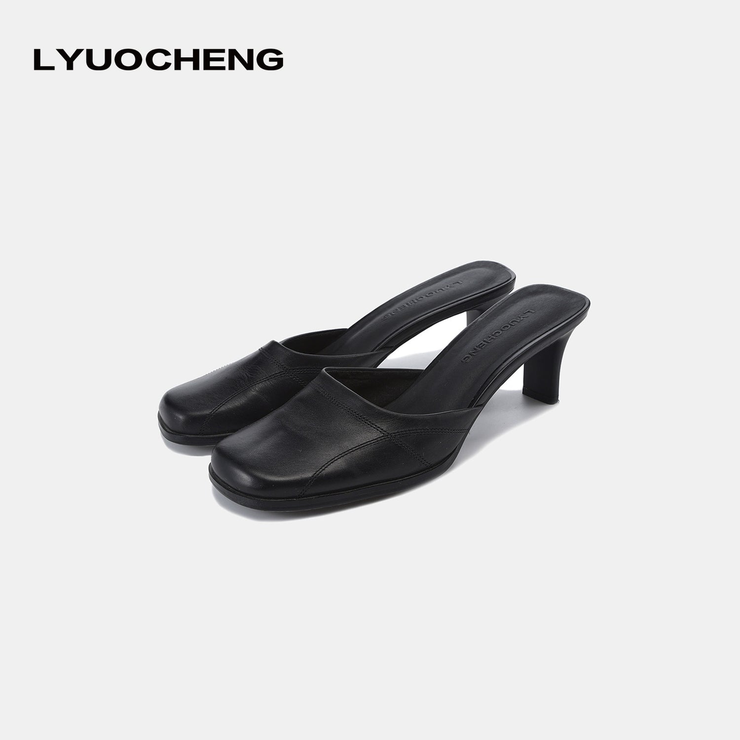 LYUOCHENG_Halfwrap_Square_Toe_Breathable_Non_Slip_Women&