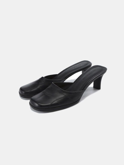 LYUOCHENG Halfwrap Square Toe Breathable Non Slip Women&