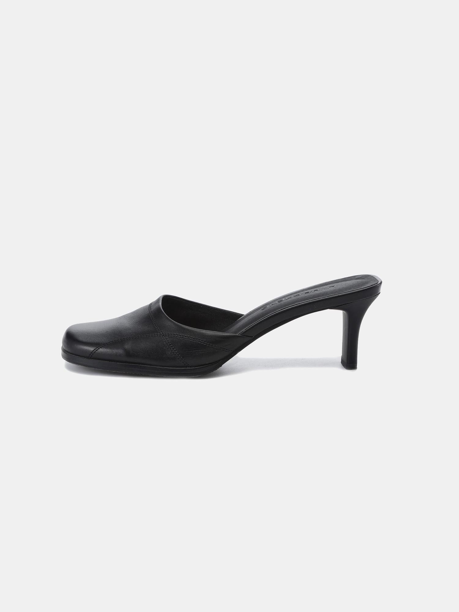 LYUOCHENG Halfwrap Square Toe Breathable Non Slip Women&