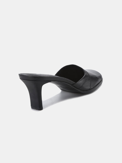 LYUOCHENG Halfwrap Square Toe Breathable Non Slip Women&