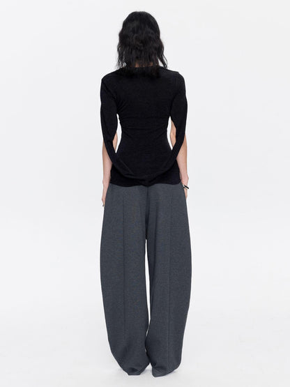 LYUOCHENG Henley Raglan Fitted Casual Women&