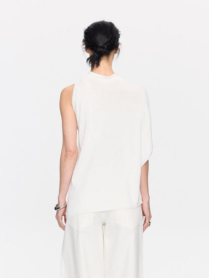 LYUOCHENG Irregular Anti Pilling Knit Batwing Women&
