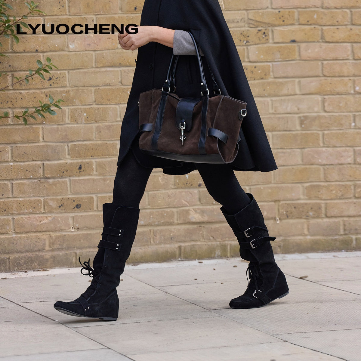 LYUOCHENG_Lace_Up_Buckle_Retro_Tall_Suede_Leather_Women&
