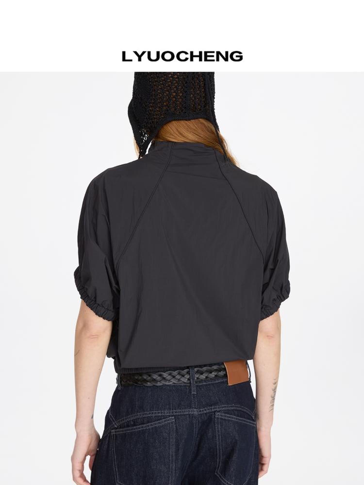 LYUOCHENG Lightweight Upf 50 Nylon Batwing Sun Shield Top