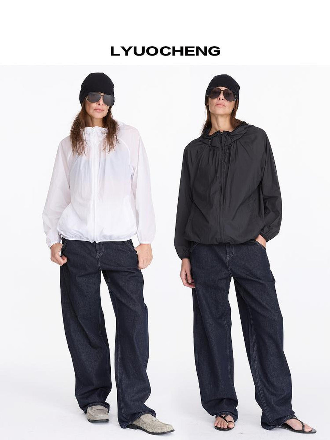 Lightweight Upf 50 Plus Hooded Sun Protection Jacket