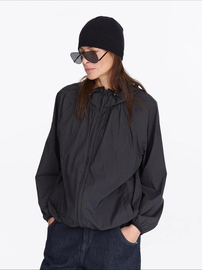 Lightweight Upf 50 Plus Hooded Sun Protection Jacket