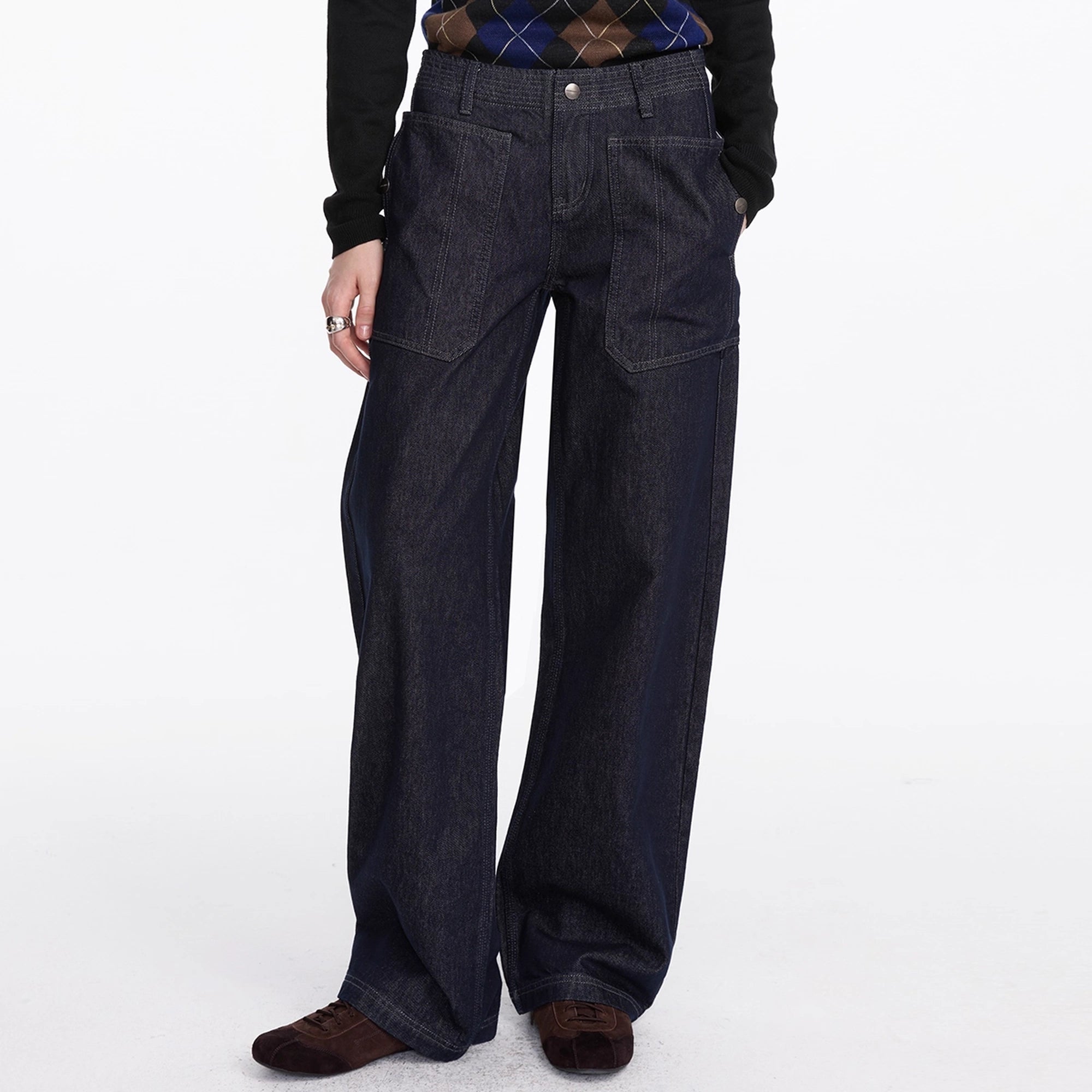 LYUOCHENG_Low_Rise_Baggy_Pocket_Jeans_With_Sword_Cut_MISSTT
