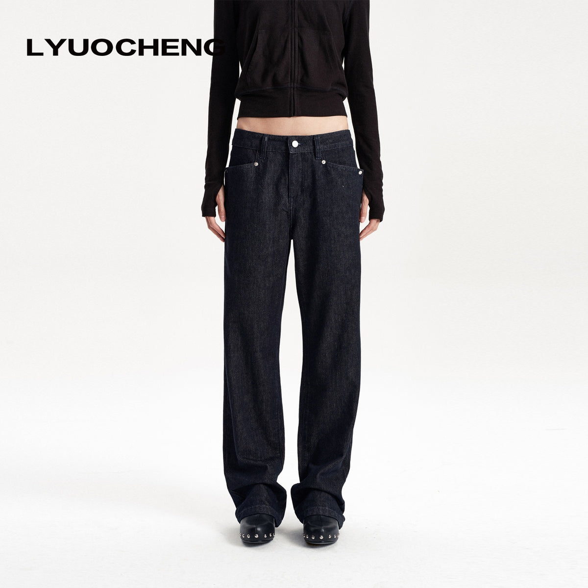LYUOCHENG_Low_Waist_Pocket_Cotton_Women&