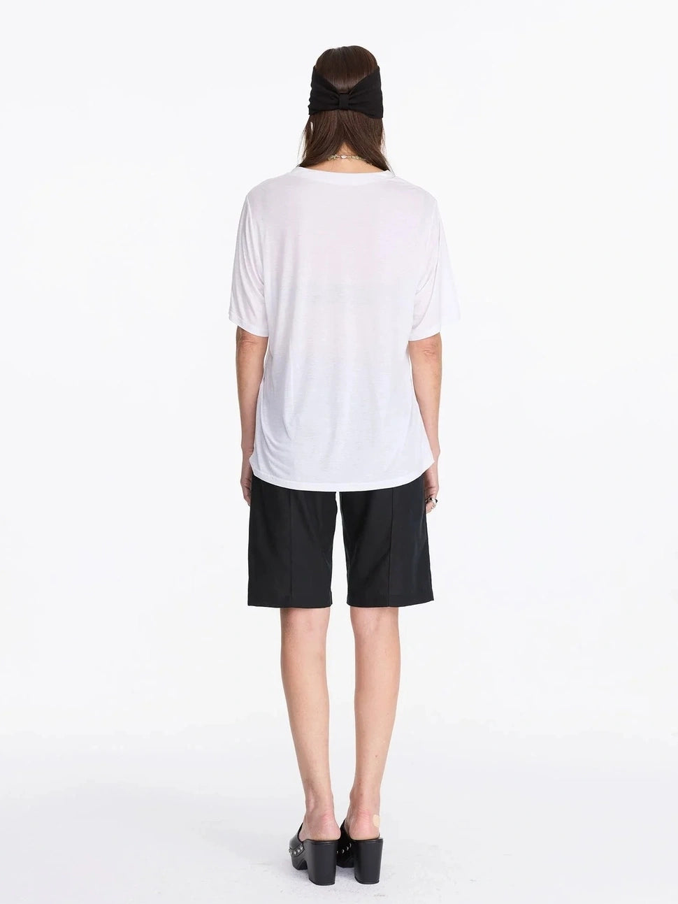LYUOCHENG Lyo Cell Linen Feel Straight Shorts