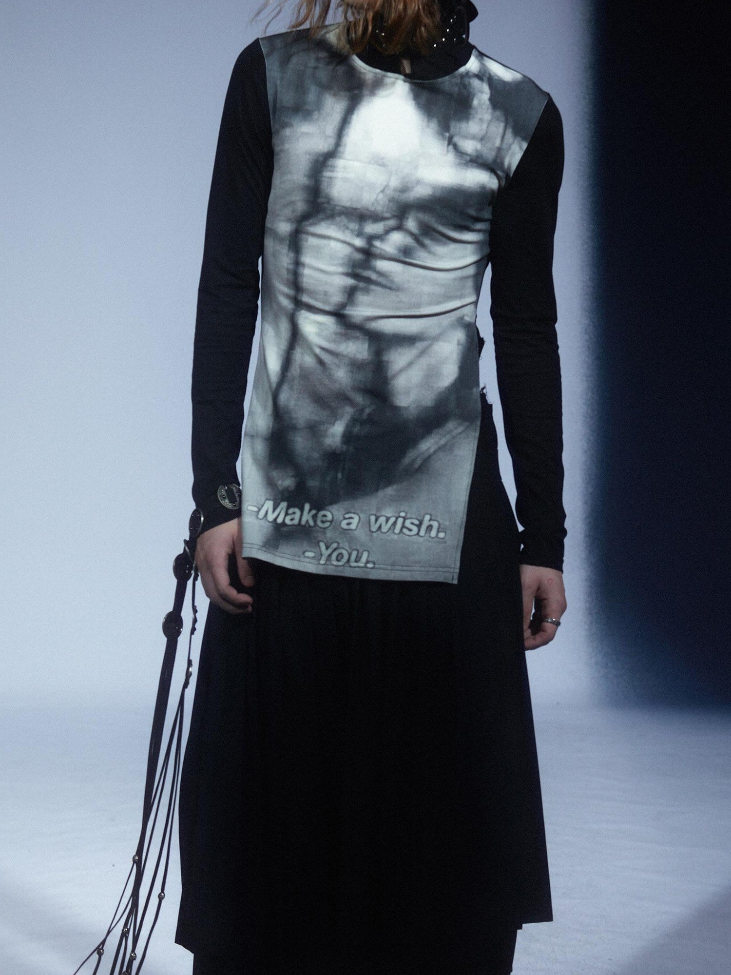 LYUOCHENG Movie Character Printed Patchwork Hooded Women&